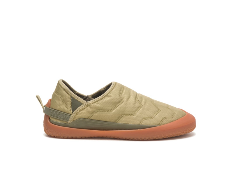 Caterpillar Crossover Slip On Dame Mørke Gul | OFHTN-8754