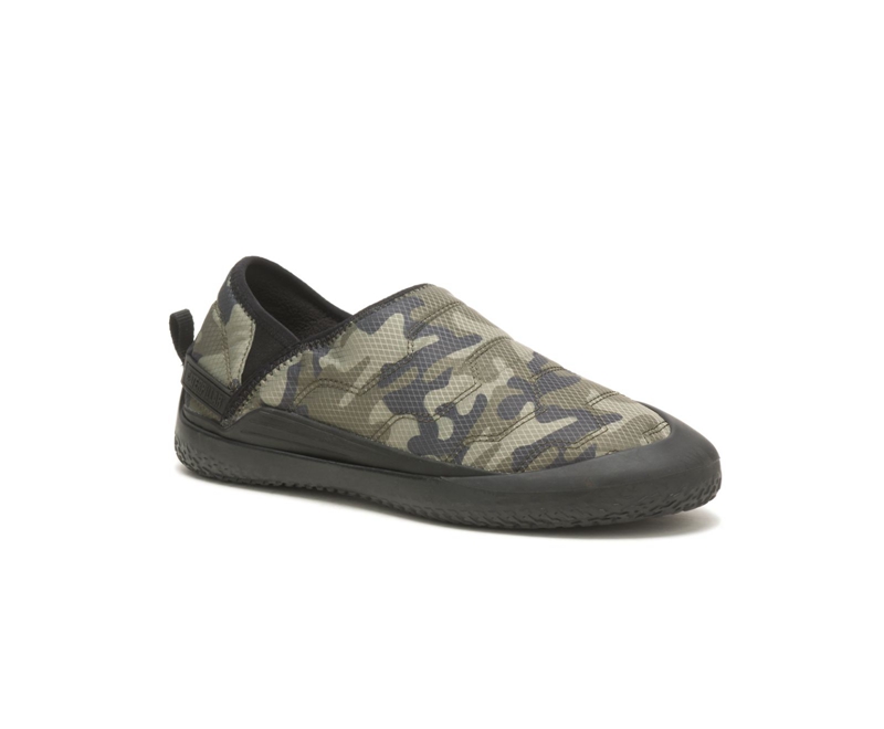 Caterpillar Crossover Slip On Dame Camouflage | VFHGD-3986