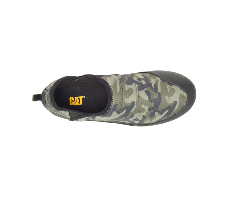 Caterpillar Crossover Slip On Dame Camouflage | VFHGD-3986