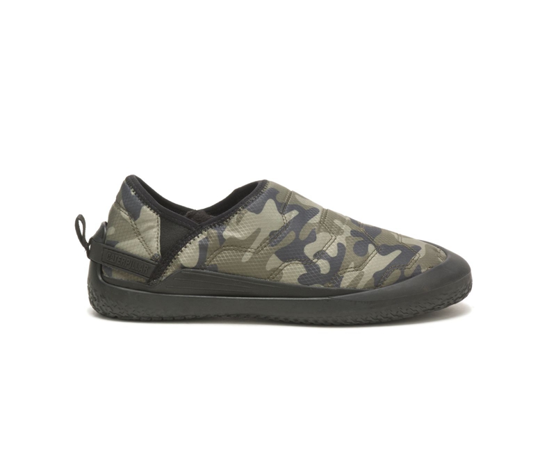 Caterpillar Crossover Slip On Dame Camouflage | VFHGD-3986