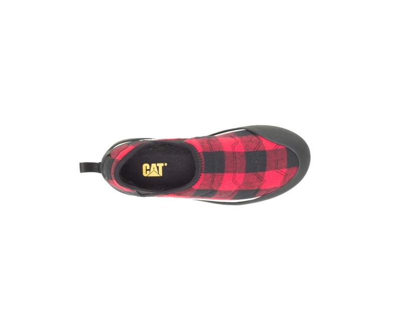 Caterpillar Crossover Slip On Dame Rød | AXSKR-4058