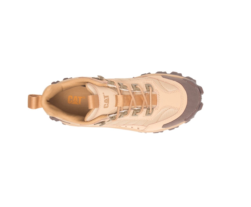 Caterpillar Intruder Mid Joggesko Dame Mørke Beige | LKJZO-6085