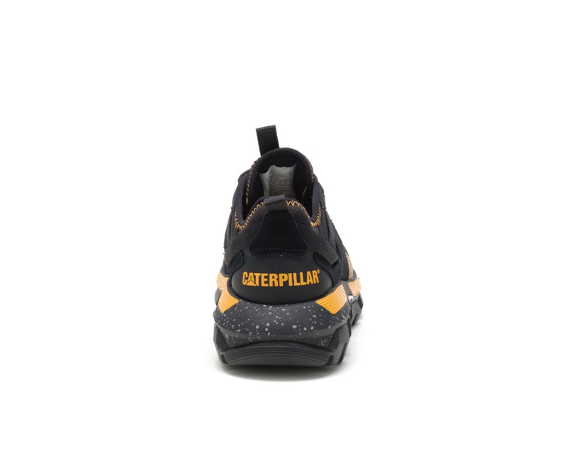 Caterpillar Raider Sports Joggesko Dame Svarte Gul | CKGOP-8927