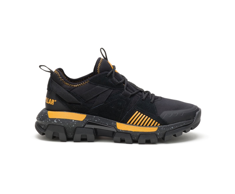 Caterpillar Raider Sports Joggesko Dame Svarte Gul | CKGOP-8927