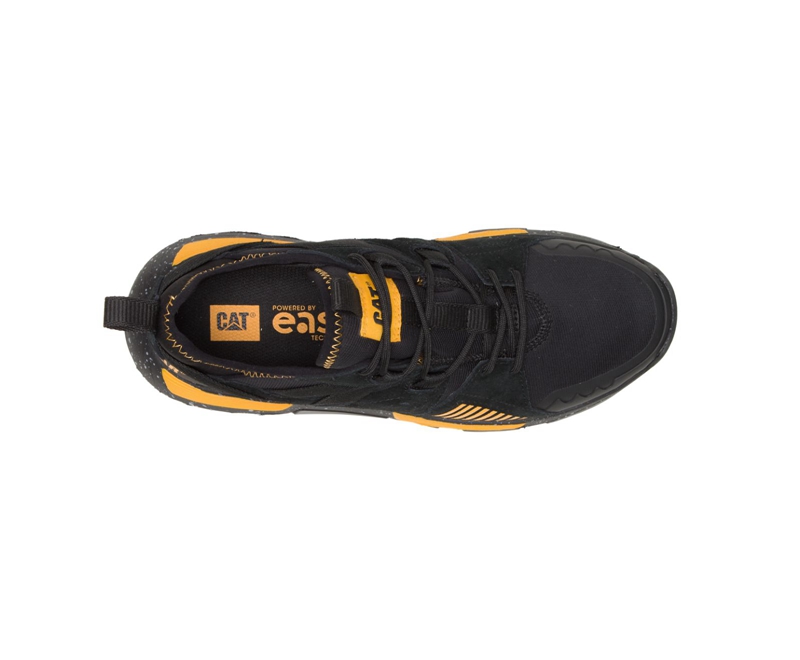 Caterpillar Raider Sports Joggesko Herre Svarte Gul | EXJCD-6179